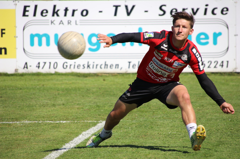 Christian Holzinger (Grieskirchen/Pötting) und seine Mannschaft möchten das Auswärtsspiel gegen Enns gewinnen. (Foto: UFG Grieskirchen/Pötting)