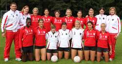 Das Faustbal Team Austria der Frauen.